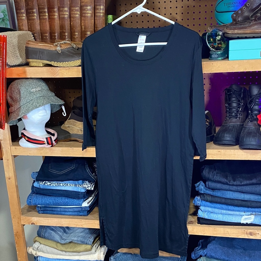 Hanro of Switzerland Long Sleeve Jersey Nightdress